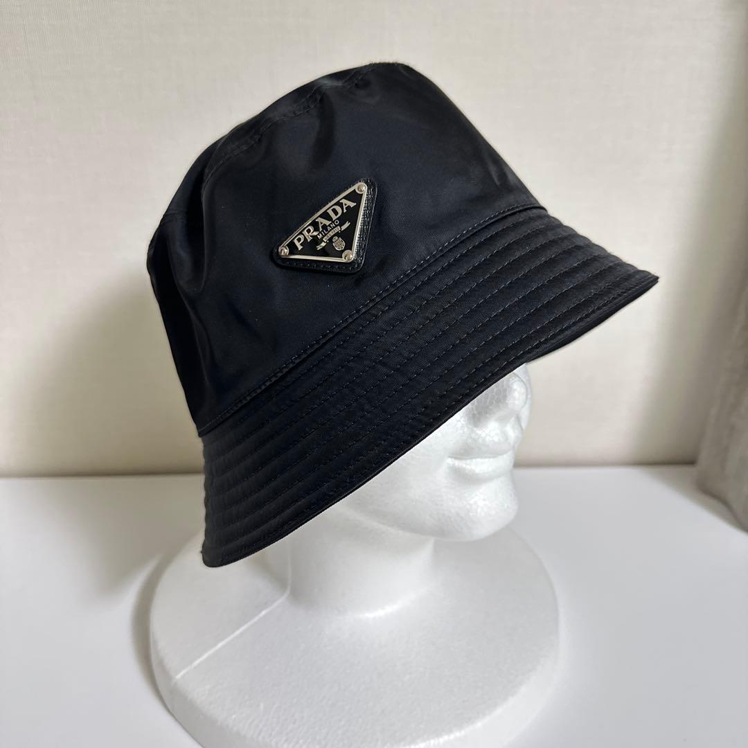 プラダ　PRADA バケットハット　Lサイズ