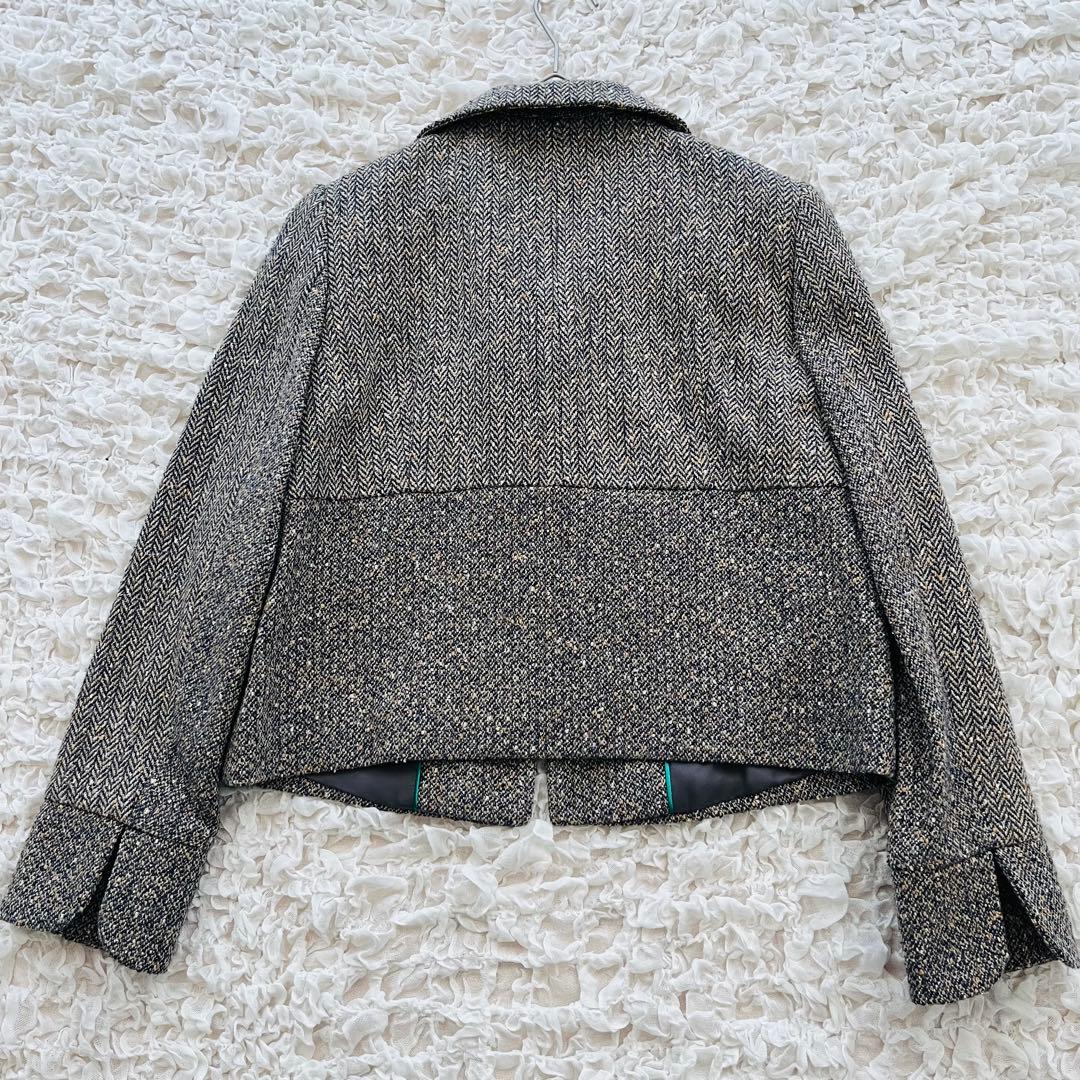 【Miyu】タグ付 SCAPA スカートスーツ セットアップ ツイード