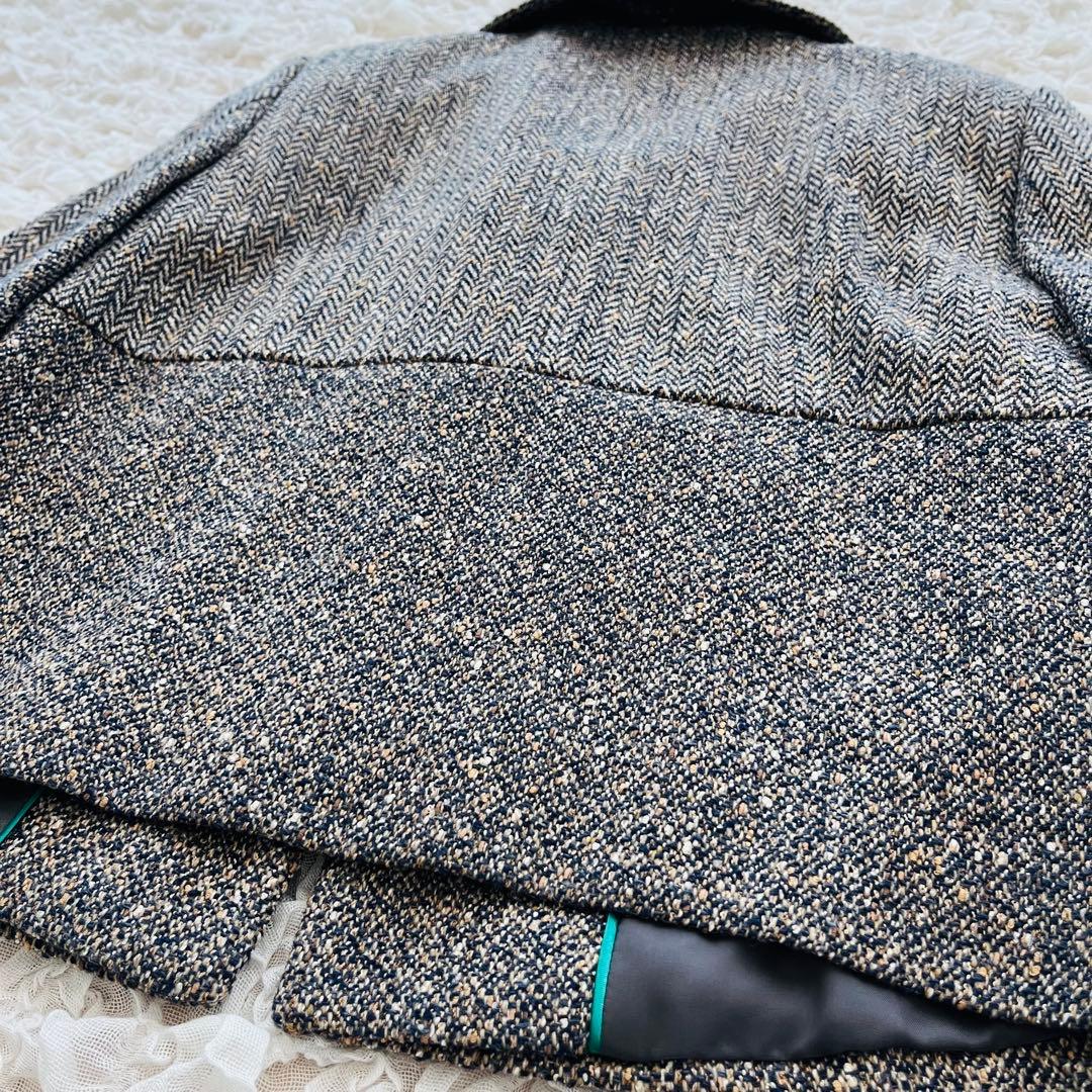 【Miyu】タグ付 SCAPA スカートスーツ セットアップ ツイード