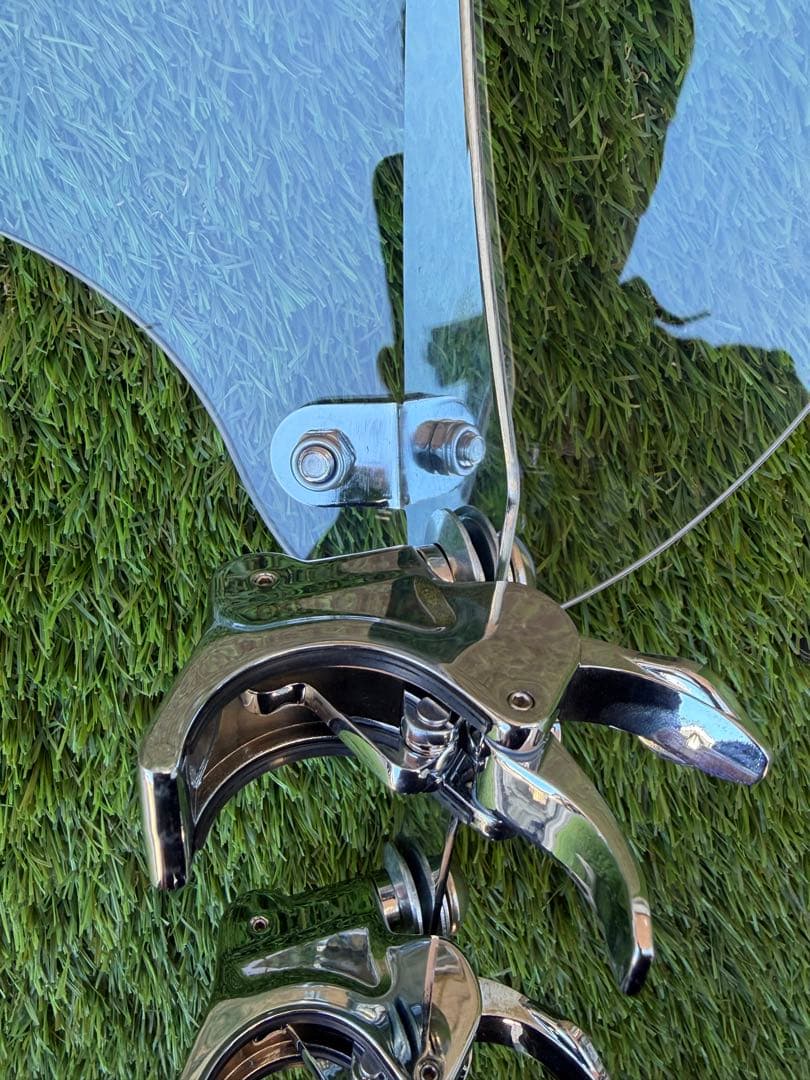 【超美品】ハーレーウィンドシールド39ミリfxr スポーツスター