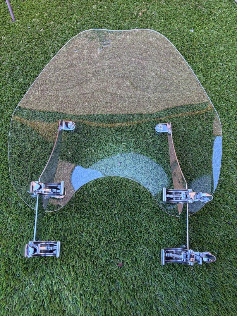 【超美品】ハーレーウィンドシールド39ミリfxr スポーツスター