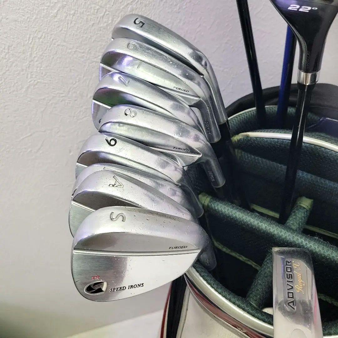 (1089)⛳プロギア　ゴルフクラブセット 初心者男性用ゴルフクラブセット