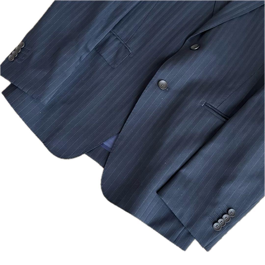 極美品✨現行✨パーソンズフォーメン スリーピース M ダークネイビー ストライプ