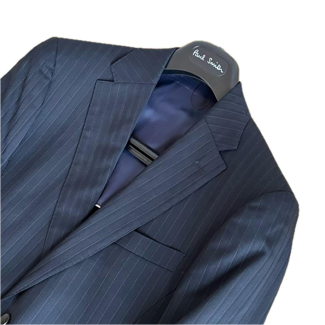 極美品✨現行✨パーソンズフォーメン スリーピース M ダークネイビー ストライプ