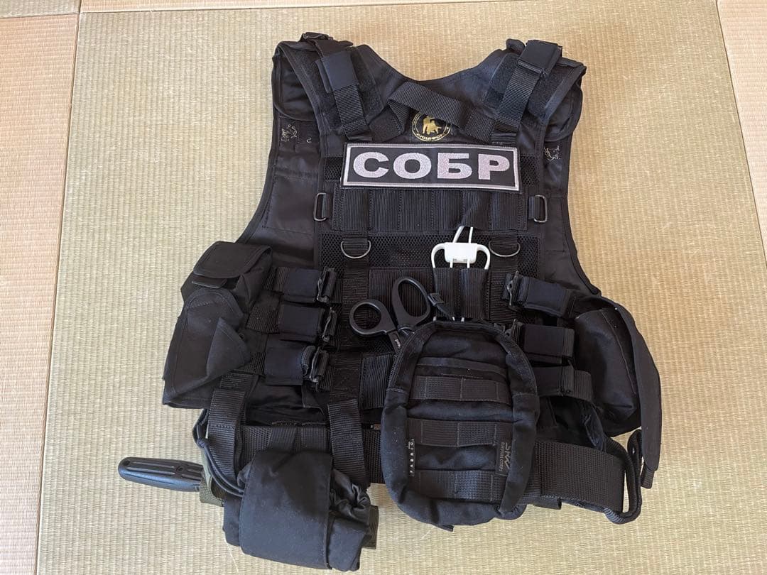 ロシア Dynaforce製M-32 PHTベスト&内務省紋章入 実物付属品多数