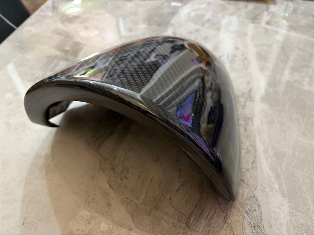 アバルト 500 595 メーターフードカバー リアルカーボン 左ハンドル車用