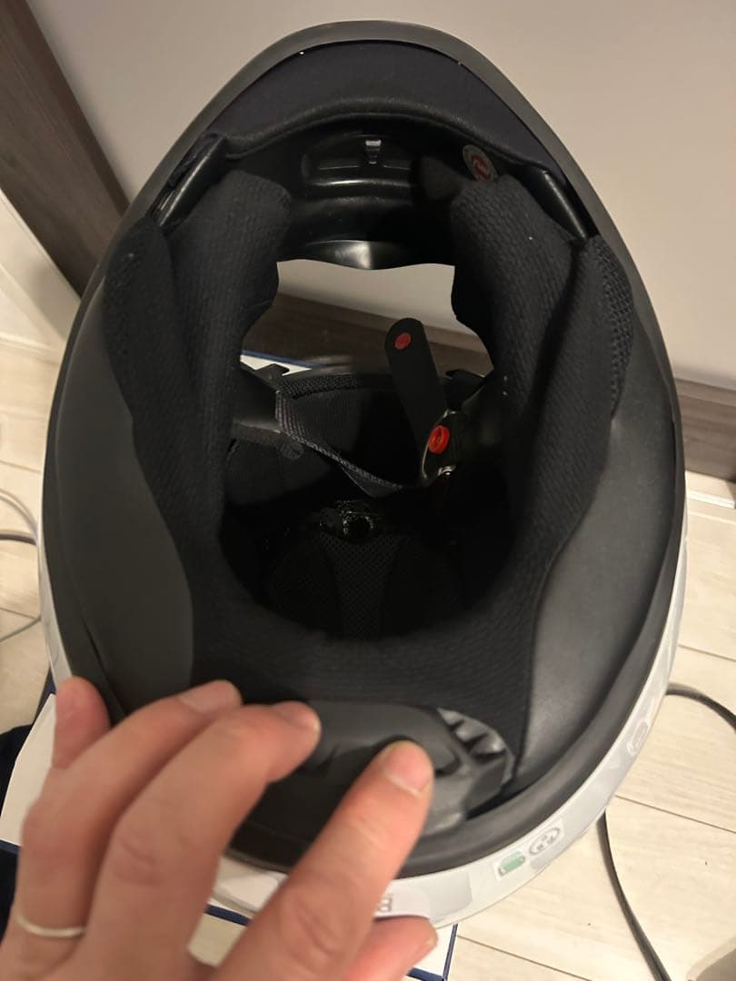 Arai ラパイドネオ46works フルフェイスヘルメット ホワイトMサイズ