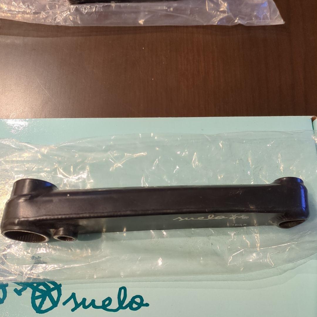 BMX suelo 160ミリ クランクセット 黒