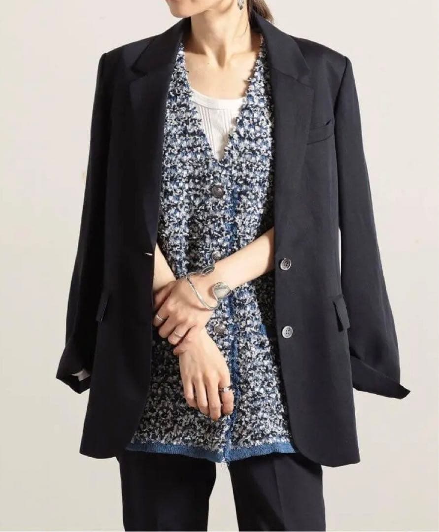 ★新品★ VERMEIL par iena イエナ リネン混ジャケット