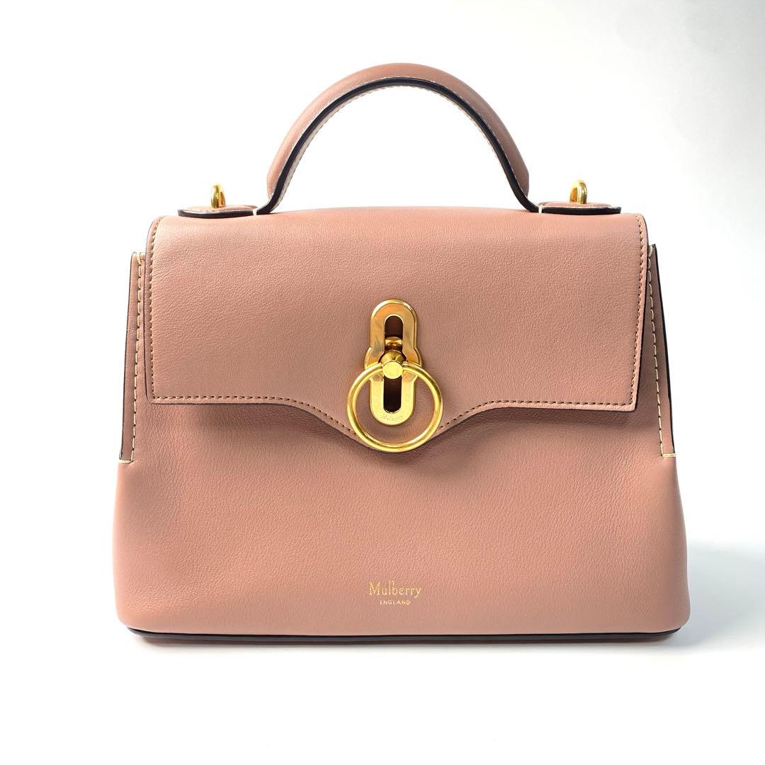 マルベリー Mulberry ミニ シートン 2wayショルダー ハンドバッグ