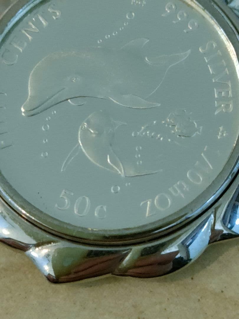 【ペンダントトップ 】［純銀］silver999 クック諸島