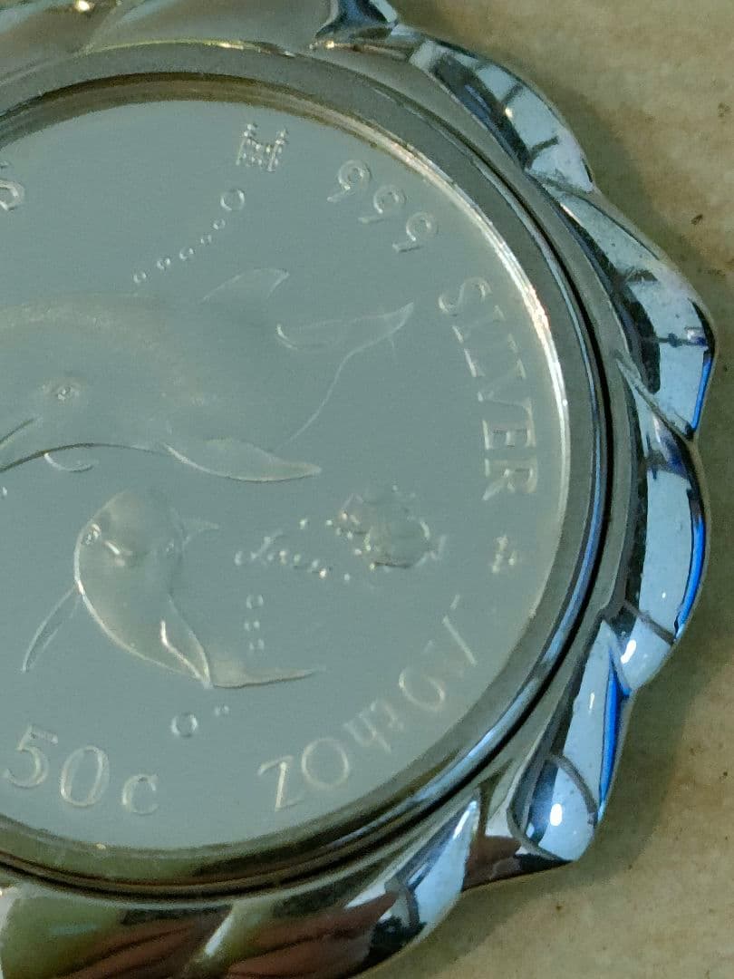 【ペンダントトップ 】［純銀］silver999 クック諸島