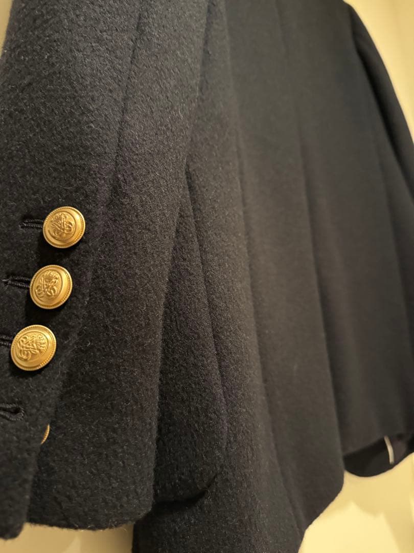 ESTNATION 濃紺ジャケットコート