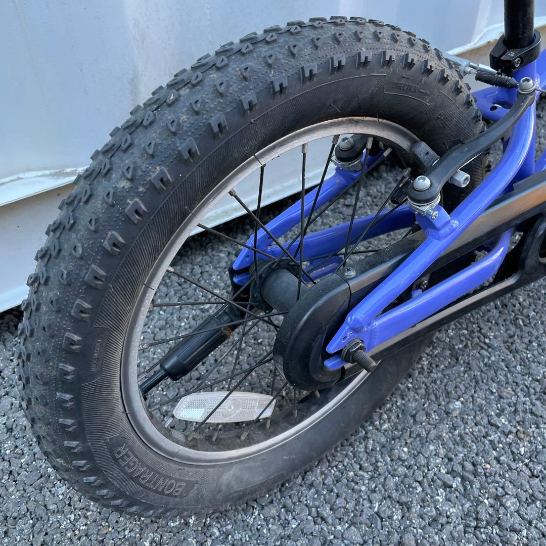 子供用自転車 16インチ Precaliber 身長99-117cm 水色