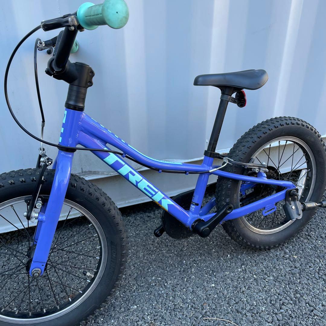 子供用自転車 16インチ Precaliber 身長99-117cm 水色