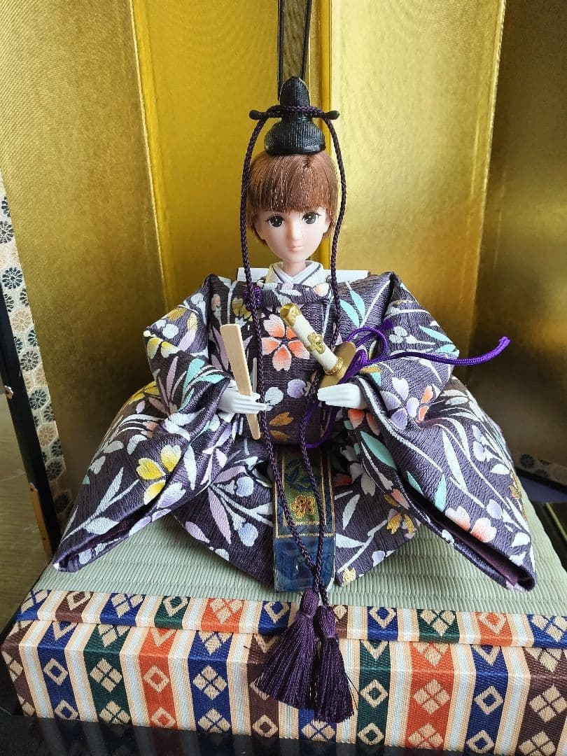 雛人形　リカちゃん 　はると君　親王雛セット　リメイク品　②