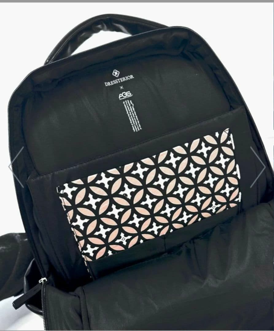 【DRESSTERIOR】ブラックリュック・バックパック