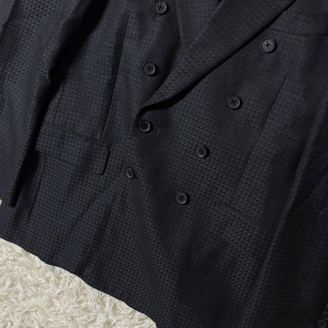 【美品】ガルニエ　ダブル　3ピース　セットアップ　Lサイズ