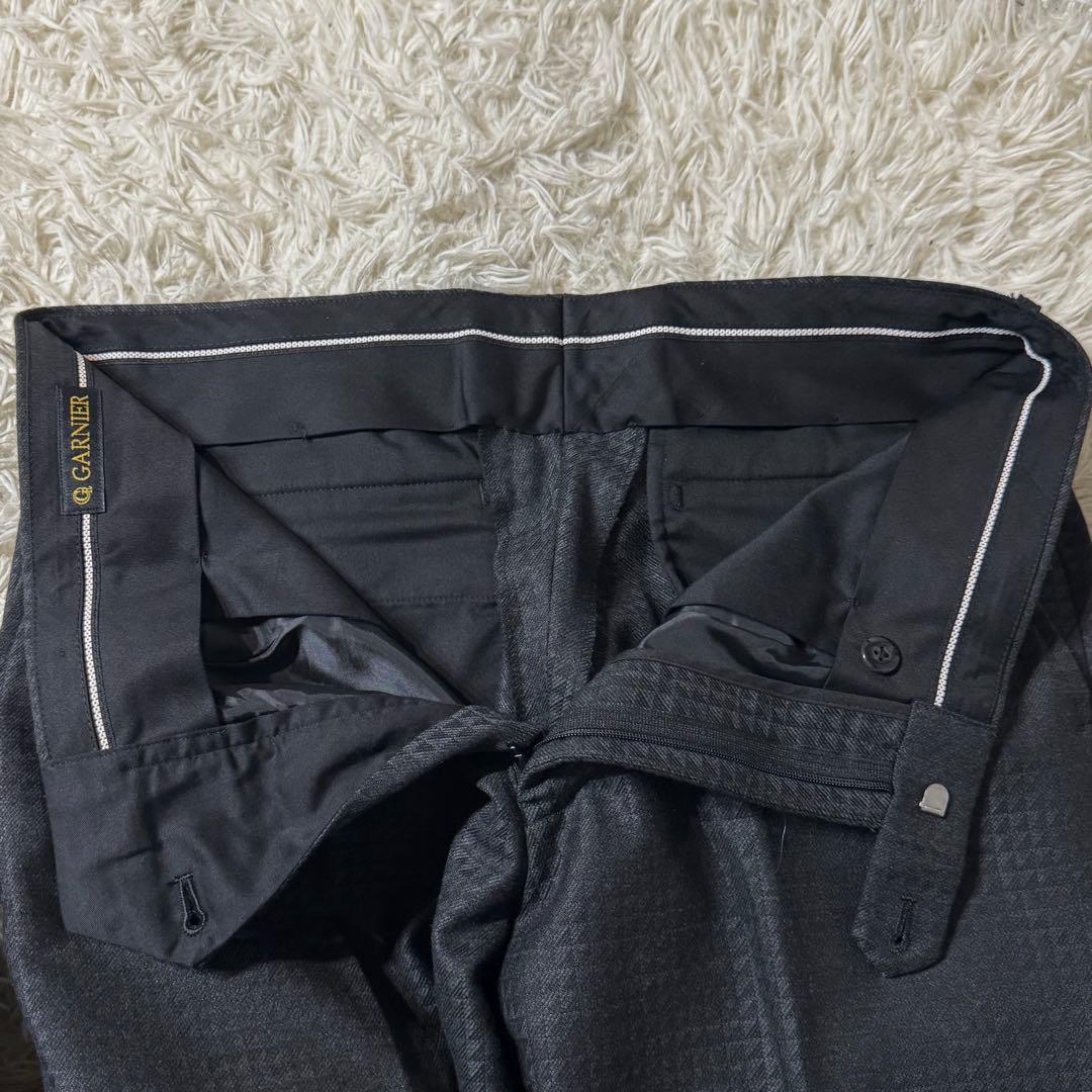 【美品】ガルニエ　ダブル　3ピース　セットアップ　Lサイズ