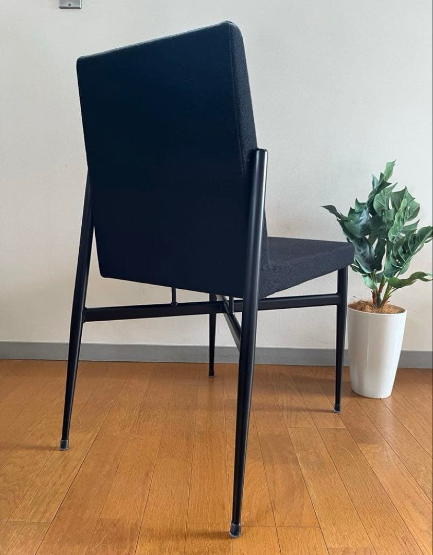 sogokagu 相合家具　クーペST チェア　3脚セット　モダン　カフェ　黒