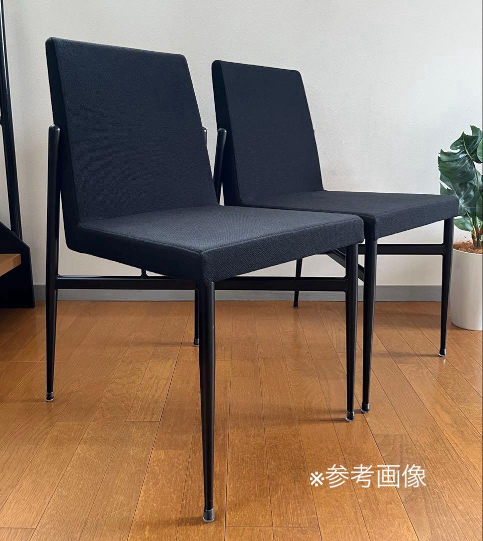 sogokagu 相合家具　クーペST チェア　3脚セット　モダン　カフェ　黒