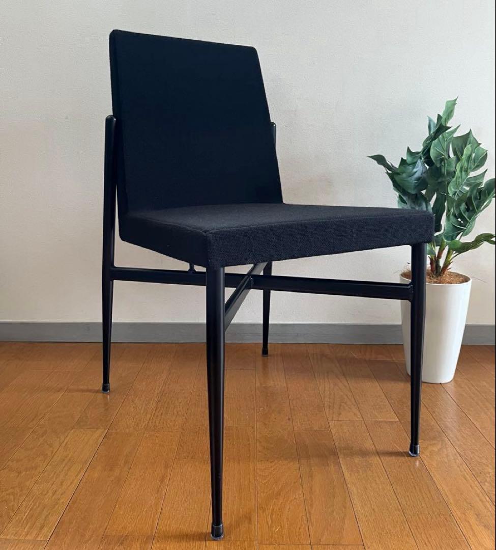 sogokagu 相合家具　クーペST チェア　3脚セット　モダン　カフェ　黒