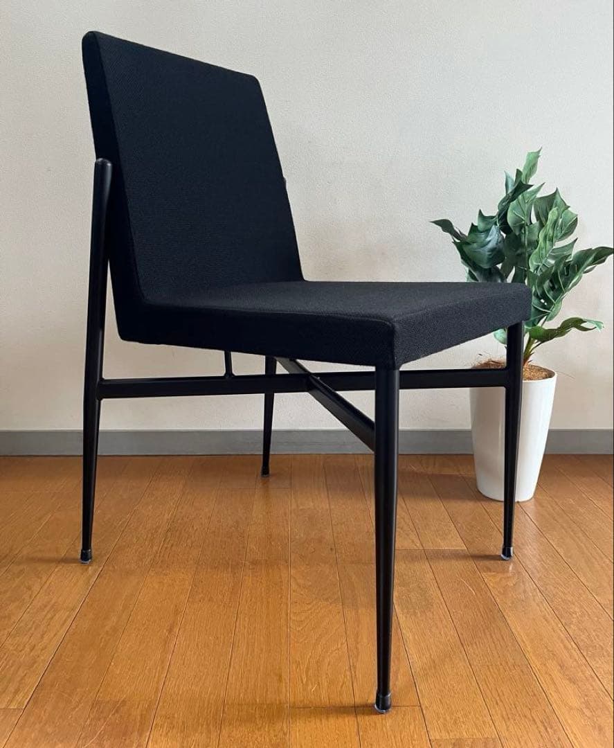 sogokagu 相合家具　クーペST チェア　3脚セット　モダン　カフェ　黒