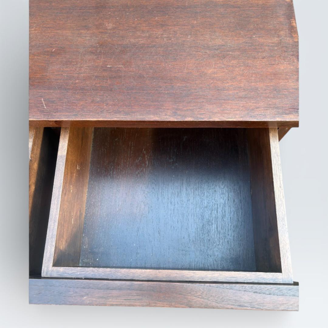 ルーバーキャビネット 幅85cm 木製 リビングボード 隠せる収納