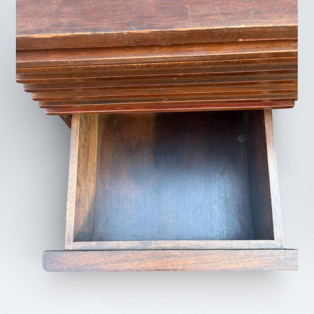 ルーバーキャビネット 幅85cm 木製 リビングボード 隠せる収納