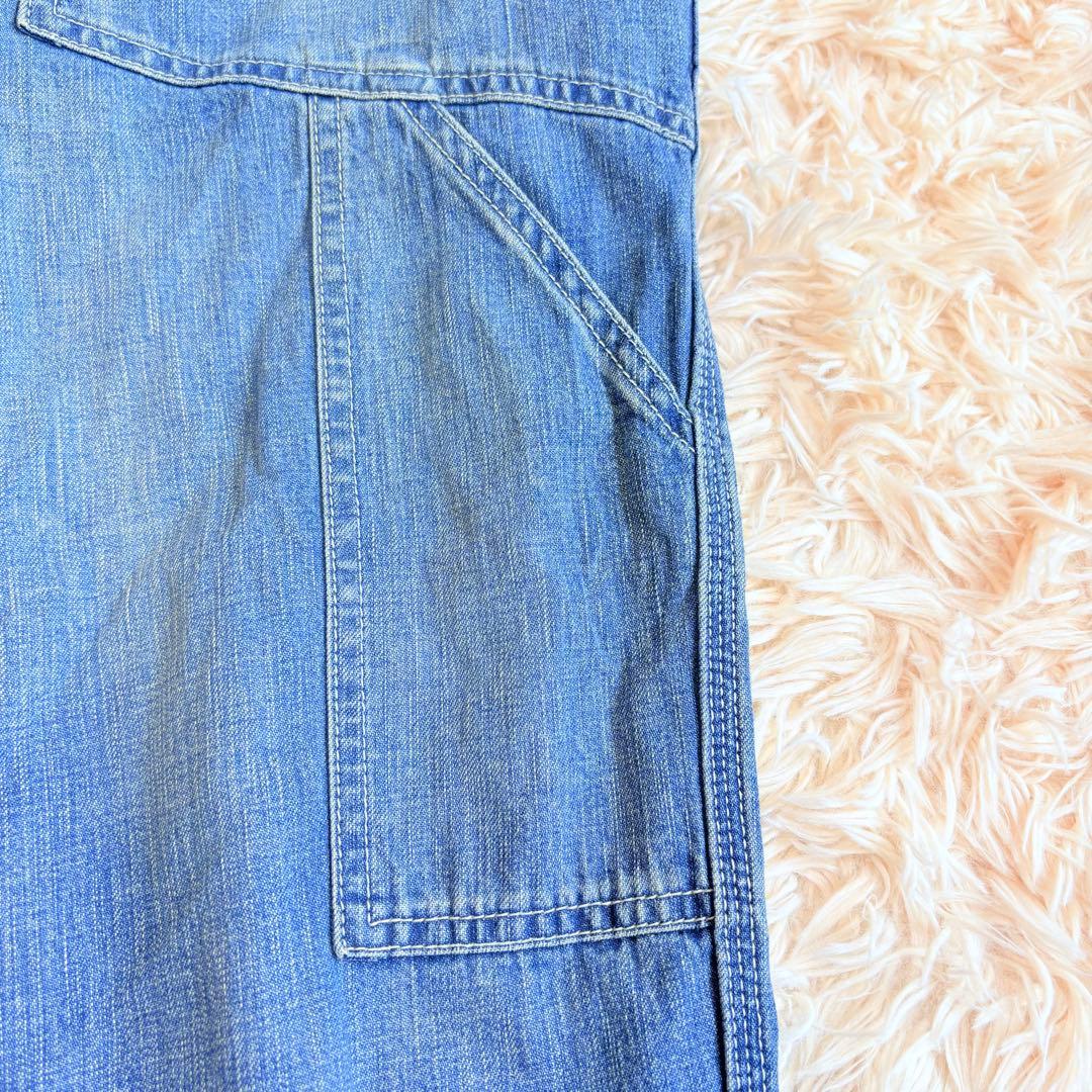 美品✨chimala 8OZ DENIM OVERALL ペンキ ユーズド加工