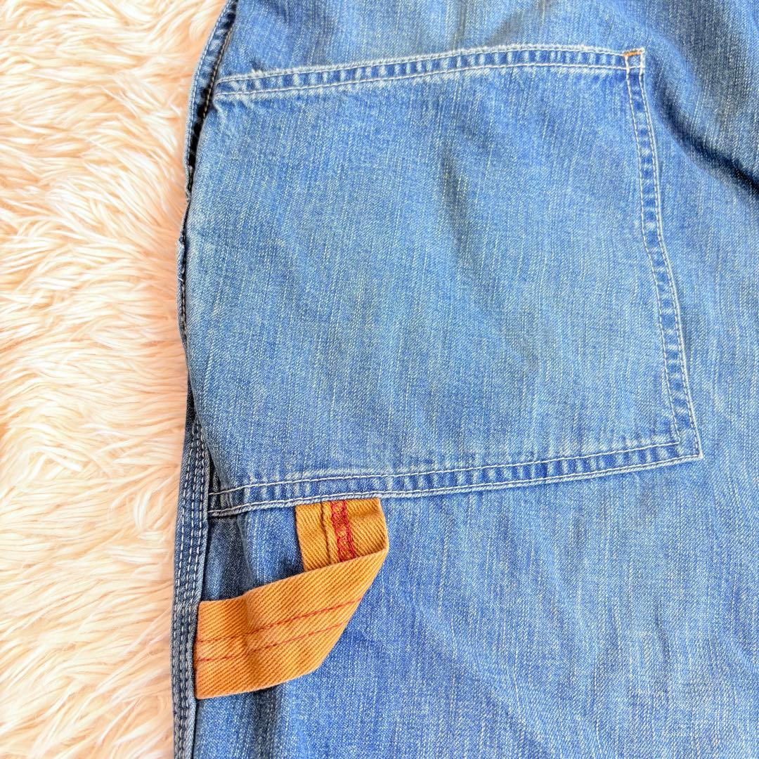 美品✨chimala 8OZ DENIM OVERALL ペンキ ユーズド加工