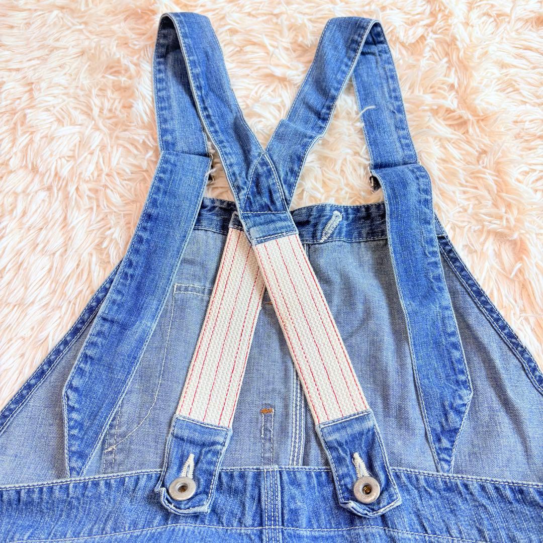 美品✨chimala 8OZ DENIM OVERALL ペンキ ユーズド加工