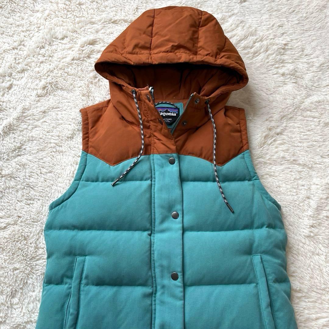 Patagonia パタゴニア フード付き ビビーダウンベスト レディース