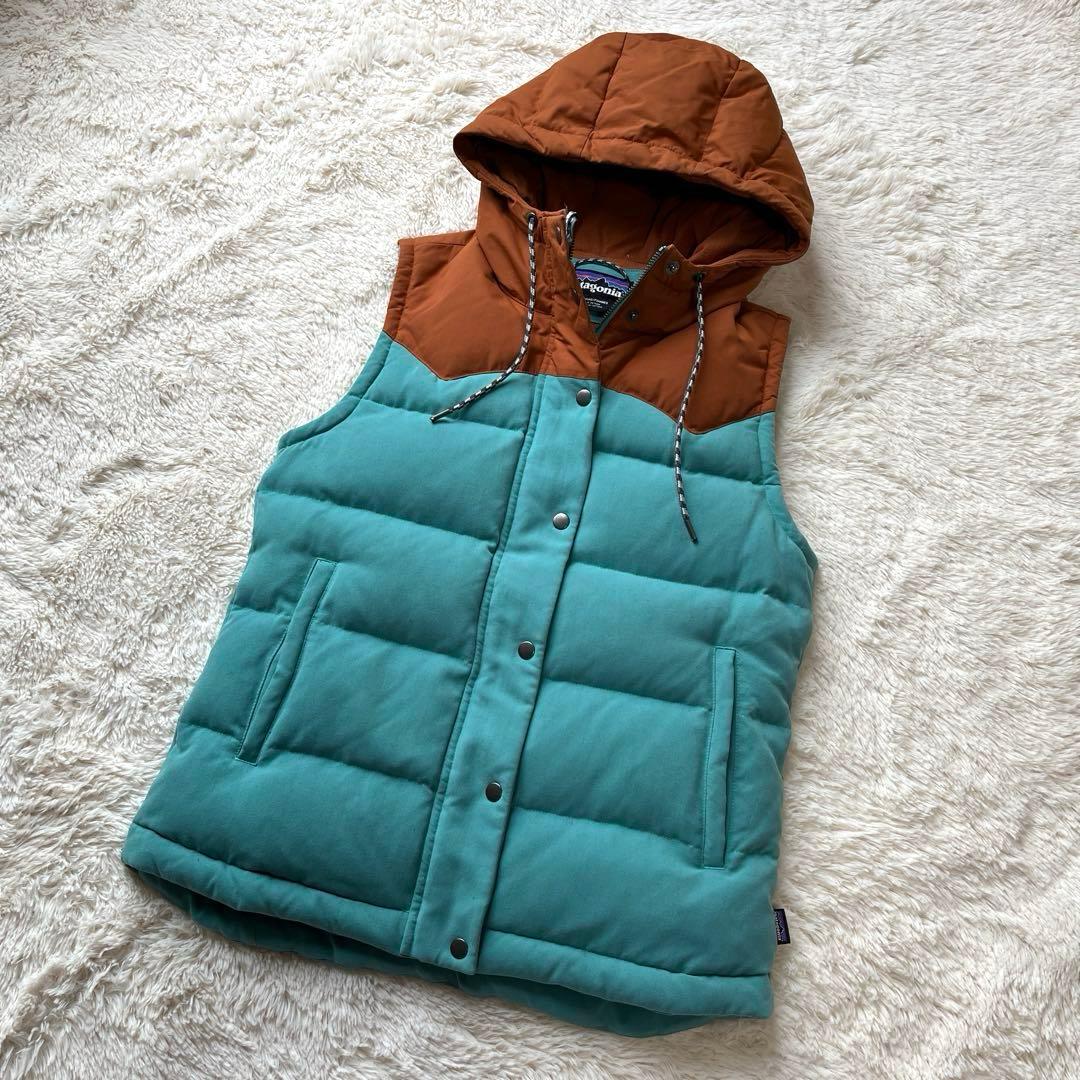Patagonia パタゴニア フード付き ビビーダウンベスト レディース