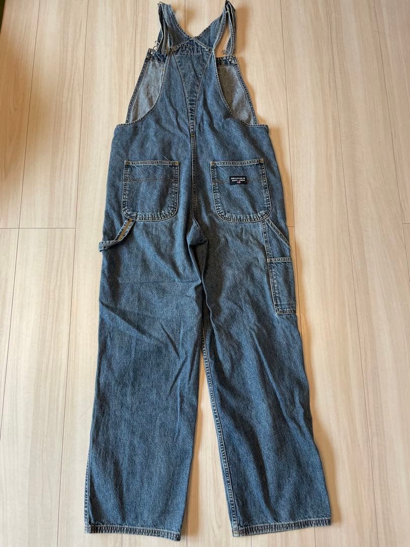 ラルフローレン　ビンテージ　オーバーオール　サロペット　古着　国旗