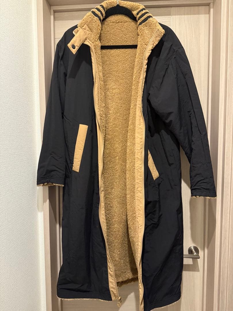 ◼️未使用品◼️adidas originals ボアロングコート L ジェニ着用