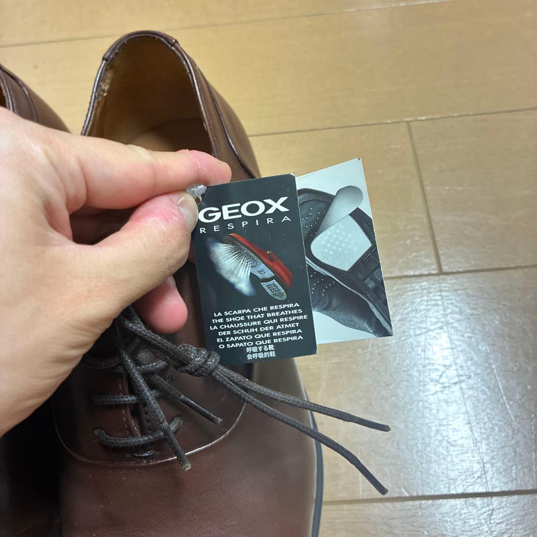 ダークブラウン レザーシューズ