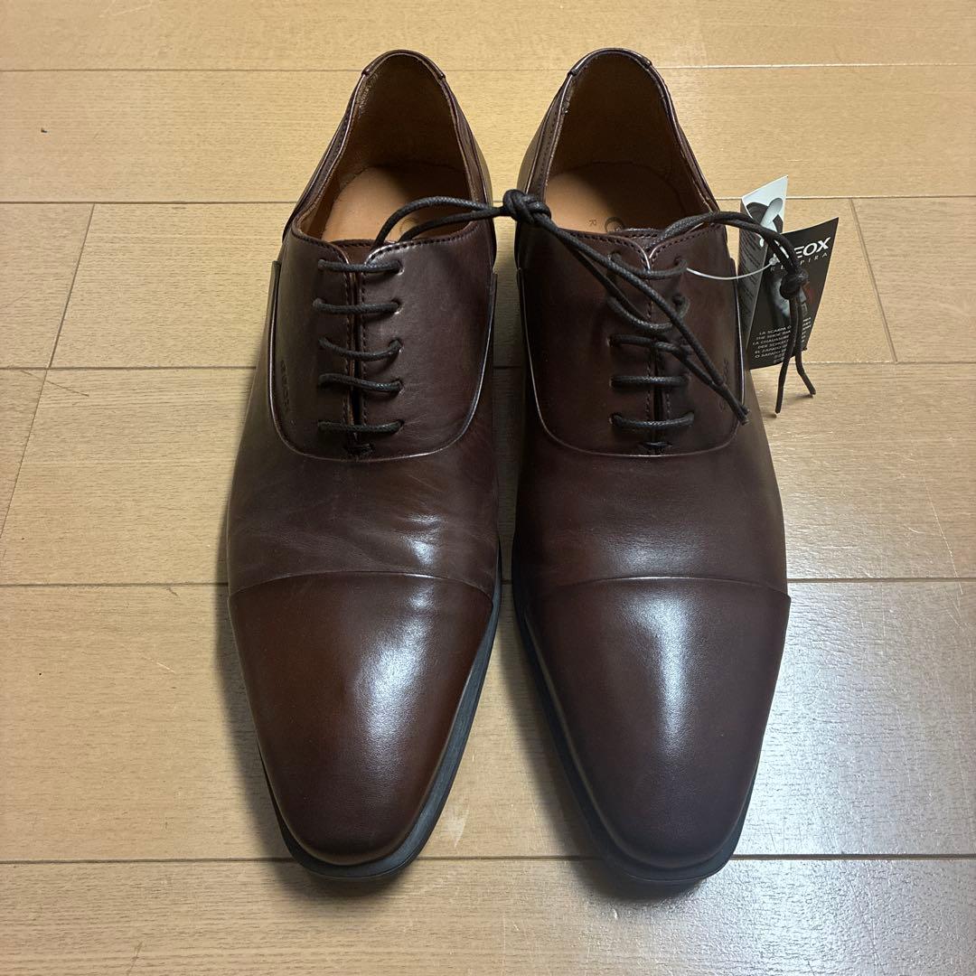 ダークブラウン レザーシューズ