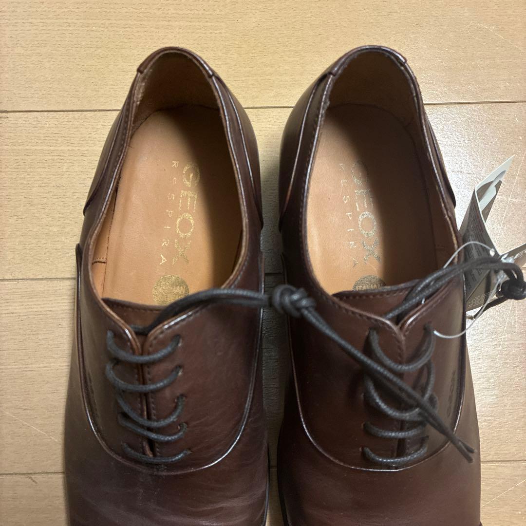 ダークブラウン レザーシューズ