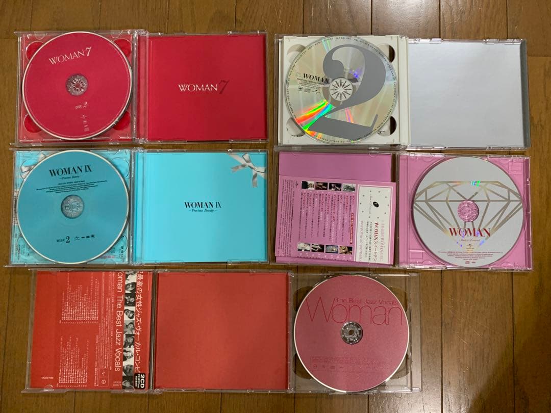 入手困難未使用に近い!洋楽オムニバスWOMAN &WOMANジャズベスト計11枚