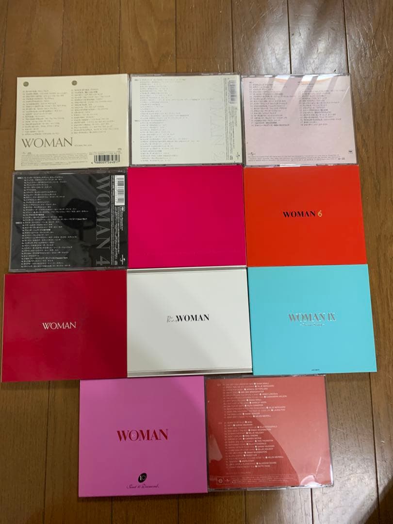入手困難未使用に近い!洋楽オムニバスWOMAN &WOMANジャズベスト計11枚