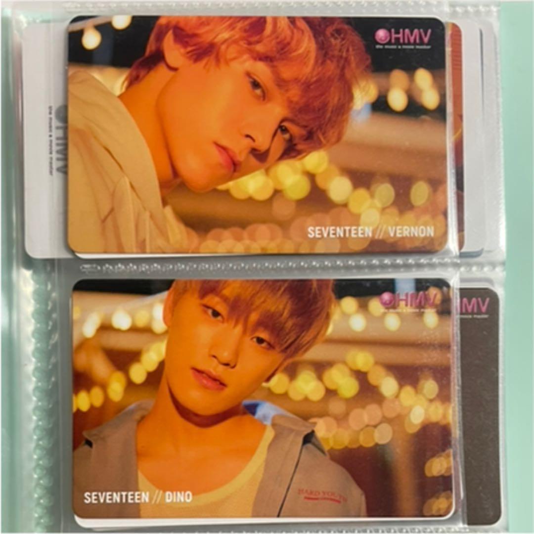 SEVENTEEN hmv特典 トレカ 5th you