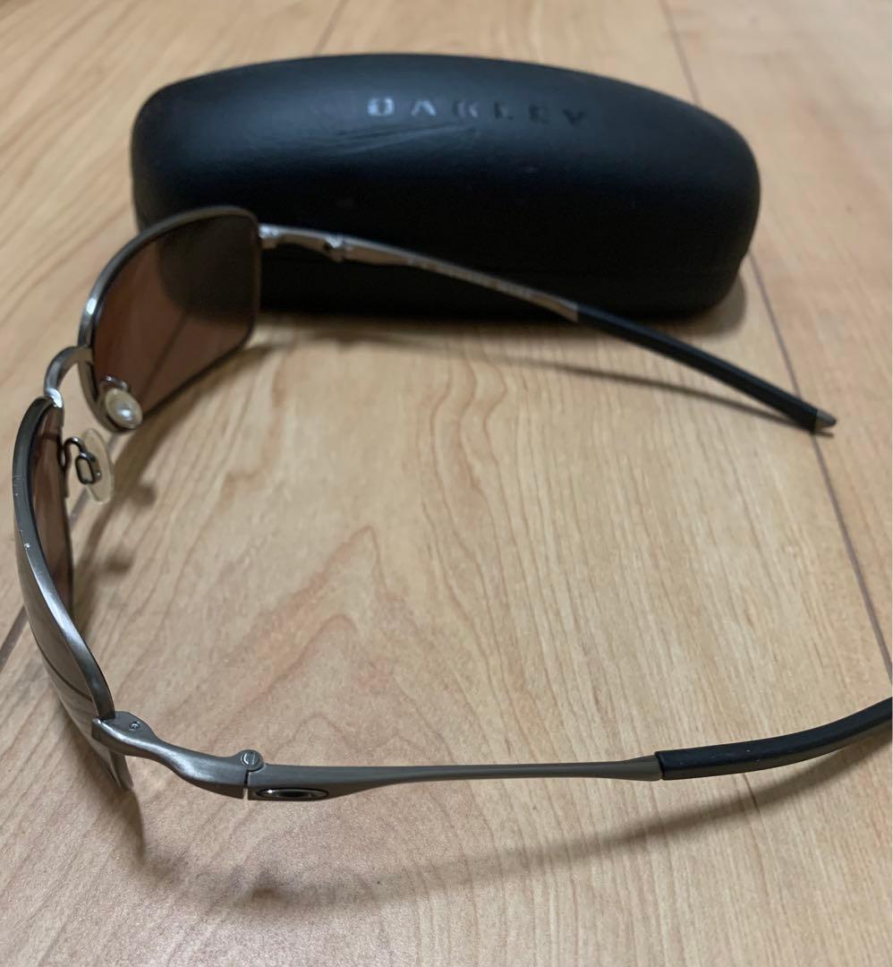 小物 OAKLEY TITANIUM SQUARE WIRE