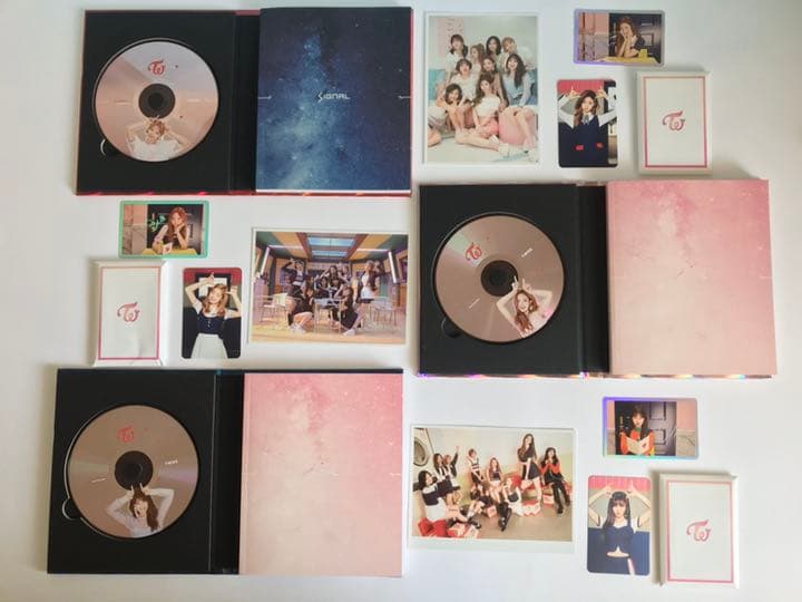 【TWICE】CD/トレカ/ポスターセット（デビュー〜初期）