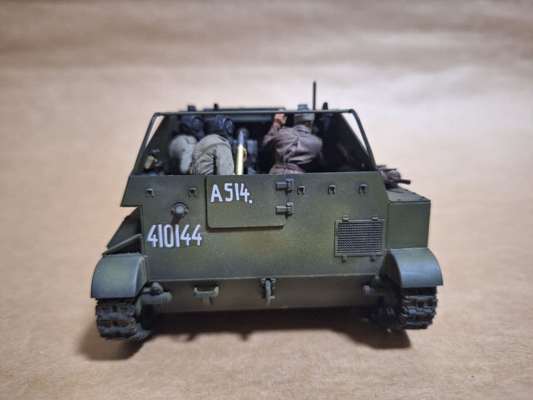 ソビエト T34/76戦車1943年型 自走砲 SU-76M 1/35