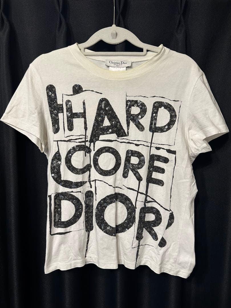 2003 Christian Dior Hardcore Tシャツ