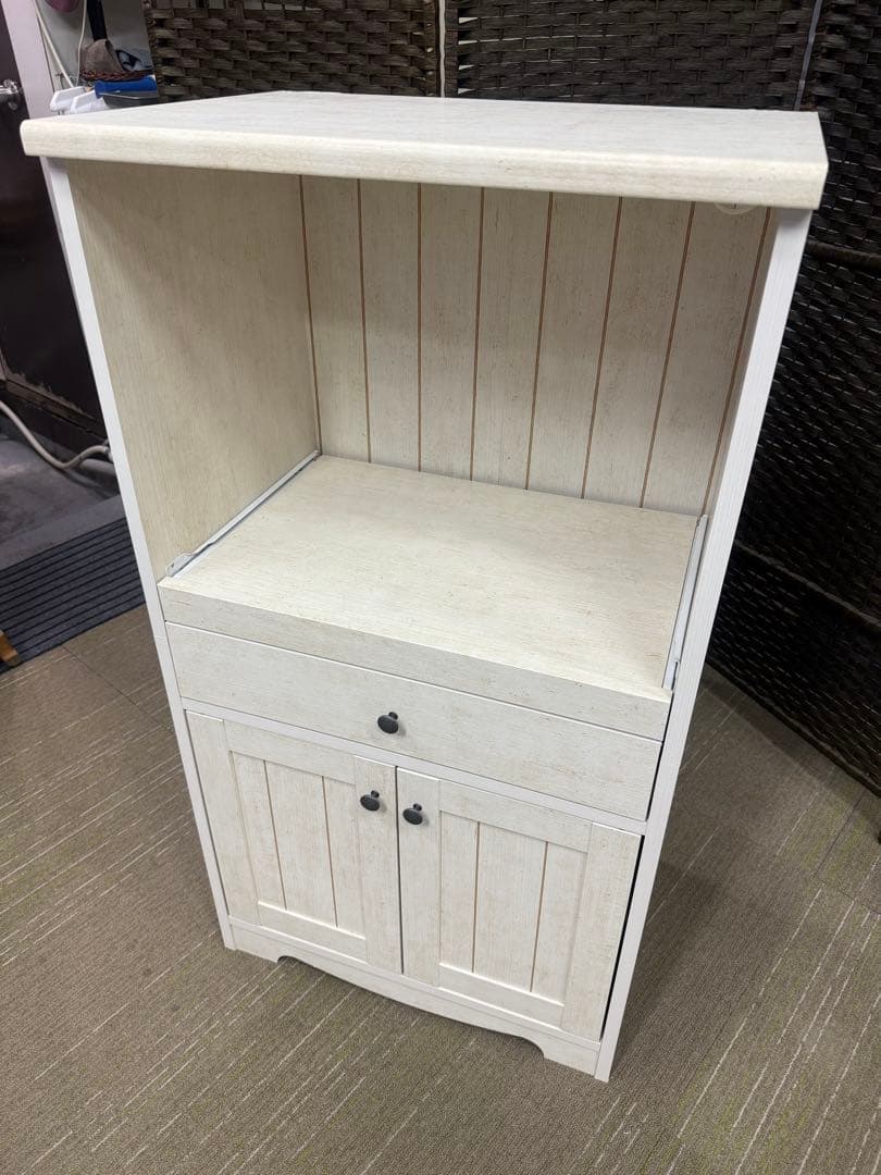 【超美品】ニトリ レンジ台 (リズバレー SLM1160SDH )