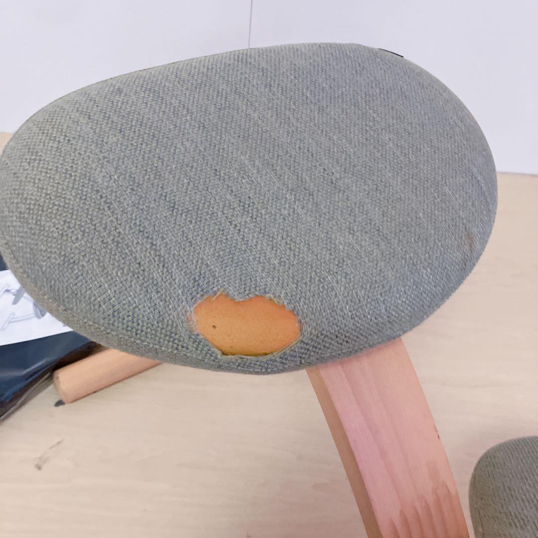 Rybo リボ　バランスチェアイージー　姿勢矯正　 デスクチェア　カバー新品