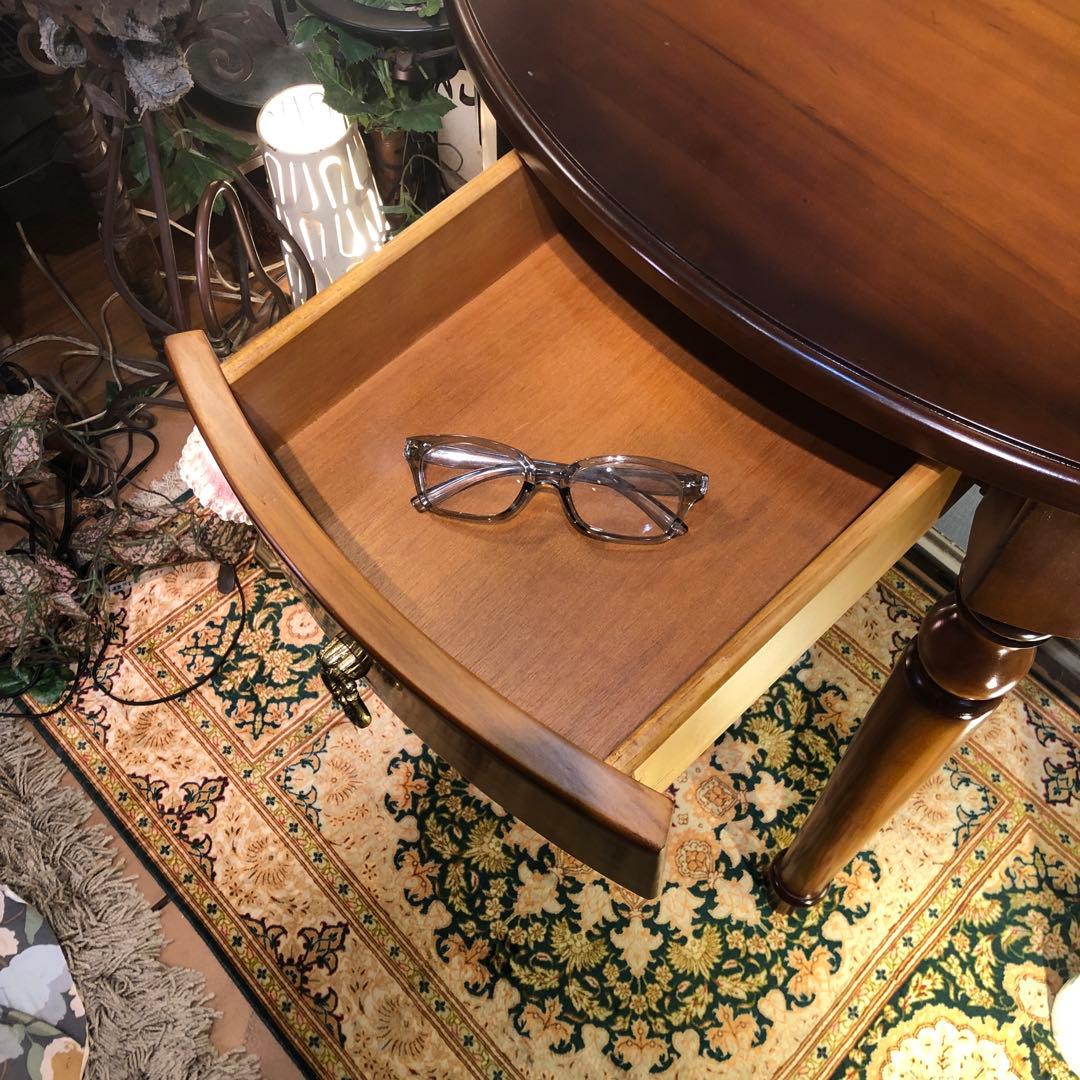 MMsale ヴィンテージ ハーフラウンドアクセントコンソールキャビネット