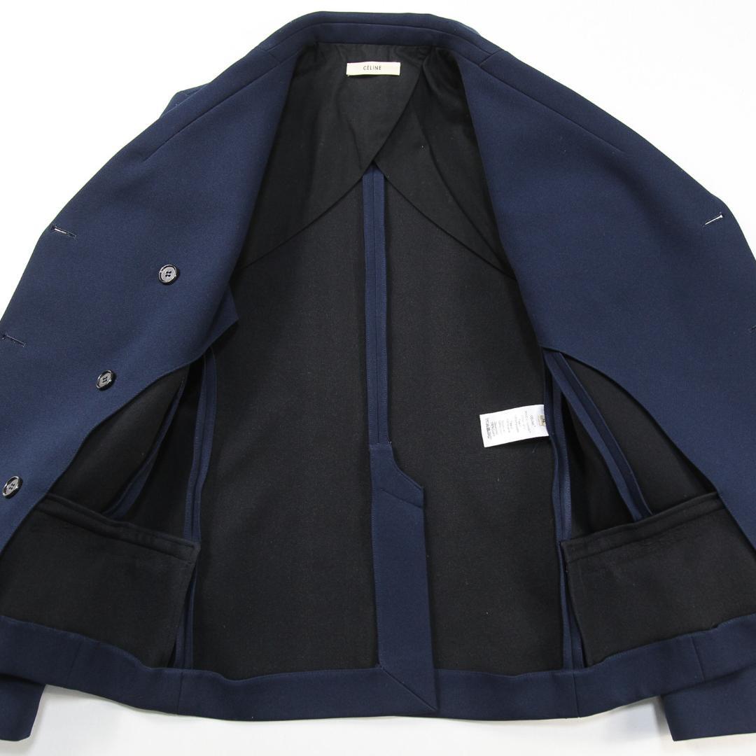 美品 希少 CELINE フィービー期 ダブルブレステッドブレザー 金ボタン
